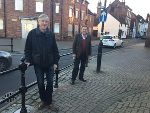 Supporting image for story: Damaged Bridgnorth railings replaced after three years