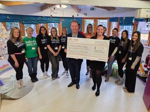 Supporting image for story: ‘Phenomenal’ - law firm raises more than £118,000 for Acorns vital care
