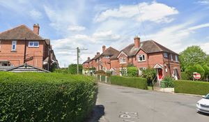 Street scene in Portley Road, Dawley, as captured by Google Maps in June 2022.