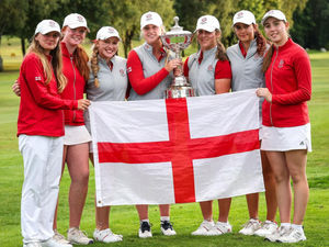 Supporting image for story: Shropshire duo fly flag for England in 2025 Home Internationals glory
