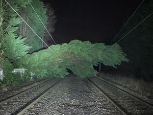 Supporting image for story: Storm Darragh: What's happened so far as fresh weather warning issued