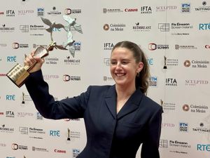 Supporting image for story: Louisa Harland pays tribute to Hamnet co-stars after rising star win