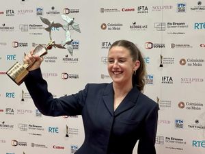 Supporting image for story: Louisa Harland pays tribute to Hamnet co-stars after rising star win