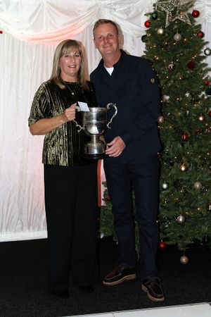 Doubles delight for Sonya Lucas and Peter Grimston, Dixon Driscoll trophy winners