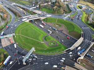 Supporting image for story: Traffic delays due to crash near M6 junction 10 in Walsall
