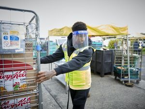 Supporting image for story: Marcus Rashford and his mother visit food charity after free school meals vote
