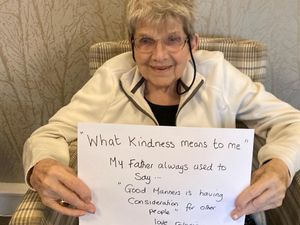 Supporting image for story: Burntwood care home residents mark World Kindness Day
