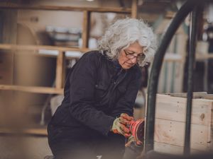 Supporting image for story: Cow shed turns carpentry shop