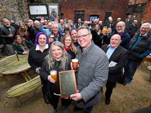 Supporting image for story: Freedom of the Borough award for Tamworth Tap owners