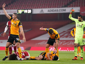 Supporting image for story: Wolves striker Raul Jimenez: Luiz was not to blame