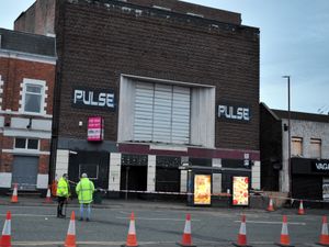 Supporting image for story: Road closed as high winds blow roof off old Brierley Hill club