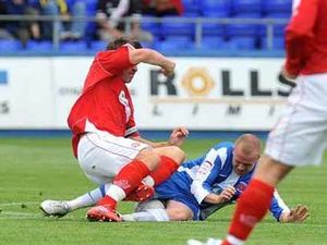 Supporting image for story: Walsall appeal Andy Butler red card