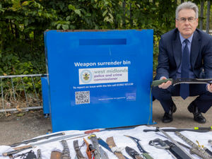 Police and Crime Commissioner, Simon Foster, is to double the number of weapon surrender bins in the region from 32 to 64