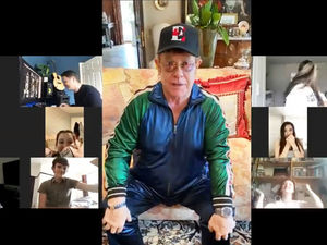 Supporting image for story: WATCH: Sir Elton stuns Telford pupils as he tells them he 'loves' their cover of classic track