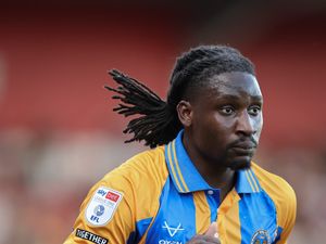 Shrewsbury Town's Josh Kayode (AMA).