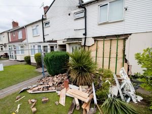 Supporting image for story: Lucky escape for pensioner as stolen car crashes into front room of Wolverhampton home