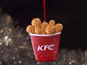 Supporting image for story: KFC baubles are now a thing to help celebrate Christmas