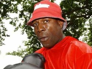 Supporting image for story: Knockout night on the pitch with Frank Bruno