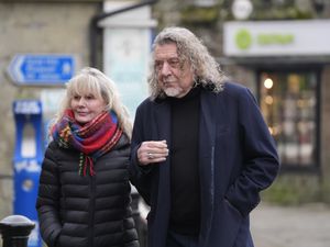 Supporting image for story: Robert Plant and Johnnie Walker’s ex-radio colleagues arrive for DJ’s funeral