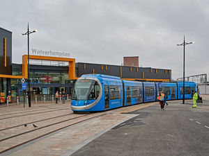 Supporting image for story: At last! Tram extension to Wolverhampton Railway Station finally opens to the public