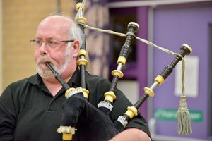 Roy Anderson in action