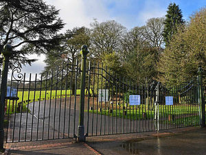 Supporting image for story: Warley Woods gates shut to keep travellers out