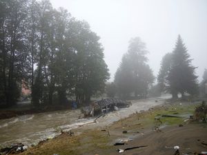 Supporting image for story: Deadly flooding kills at least 16 people in Central Europe