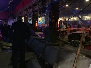 Supporting image for story: 'It was mayhem': Stourbridge family caught up in 'absolutely horrifying' Pontins ceiling collapse