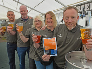 Supporting image for story: Happiness as popular beer festival returns to village
