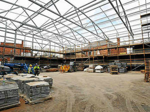 Supporting image for story: Apprentices team help shape base