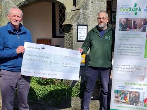 Supporting image for story: Angels give helping hand to food bank