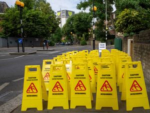 Supporting image for story: Signs by polling booth near Grenfell Tower warn voters of ‘slippery politicians’