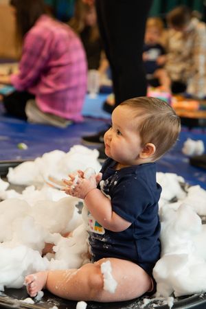 Messy, sensory fun!