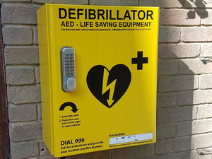 Supporting image for story: Life-saving defibrillator stolen and vandalised in Shropshire village