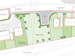 Supporting image for story: New plans for nine homes to be built on the northern approach to Llandrindod Wells have been lodged with Powys planners