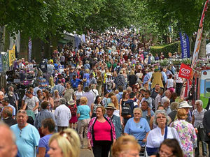 Supporting image for story: Shrewsbury Flower Show: Is it going to rain? 