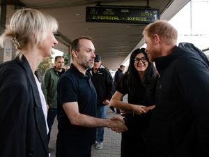 Supporting image for story: Duke of Sussex makes surprise visit to Ukraine