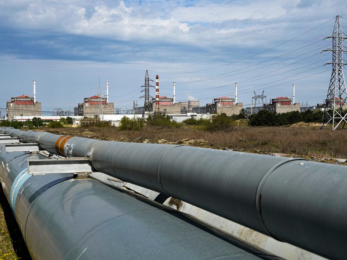 Zelensky warns Russian drones endanger safety at nuclear power plants