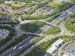 Supporting image for story: Could this plan see an end to the M6 Junction 10 traffic nightmare?