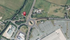 Welshpool Hotel development site - from Google Streetview