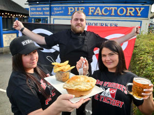 Mad O'Rourke's Pie Factory might specialise in pies, but they also offer a popular Sunday menu