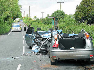 Supporting image for story: Car smash woman and girl airlifted to hospital