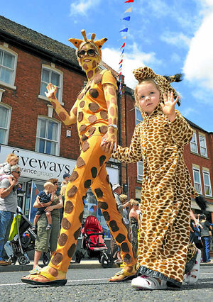 Giraffes from Noahs Ark Nursery