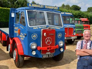 Supporting image for story: Haulage boss Ray Hingley celebrates 50 years on the roads - PICTURES and VIDEO