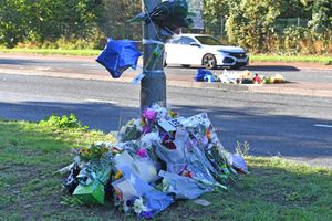 Balloons, letters, and heartfelt messages were left to the man