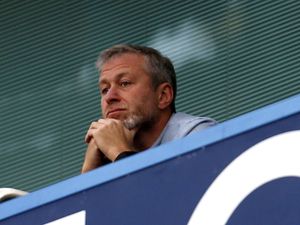 Roman Abramovich watches a Chelsea match