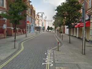 Supporting image for story: Two men stabbed in Birmingham city centre