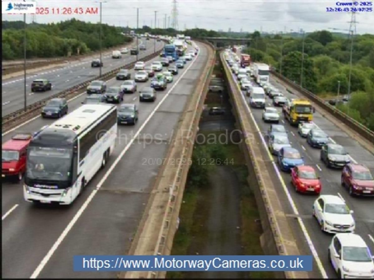 Severe delays on M5 and M6 between Walsall and Birmingham - AA travel maps warning Severe delays on M5 and M6 between Walsall and Birmingham - AA travel maps warning