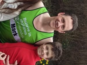 Supporting image for story: Mark determined to cross the line