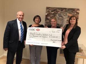 Supporting image for story: Trust donates £2.5k to Black Country Women’s Aid